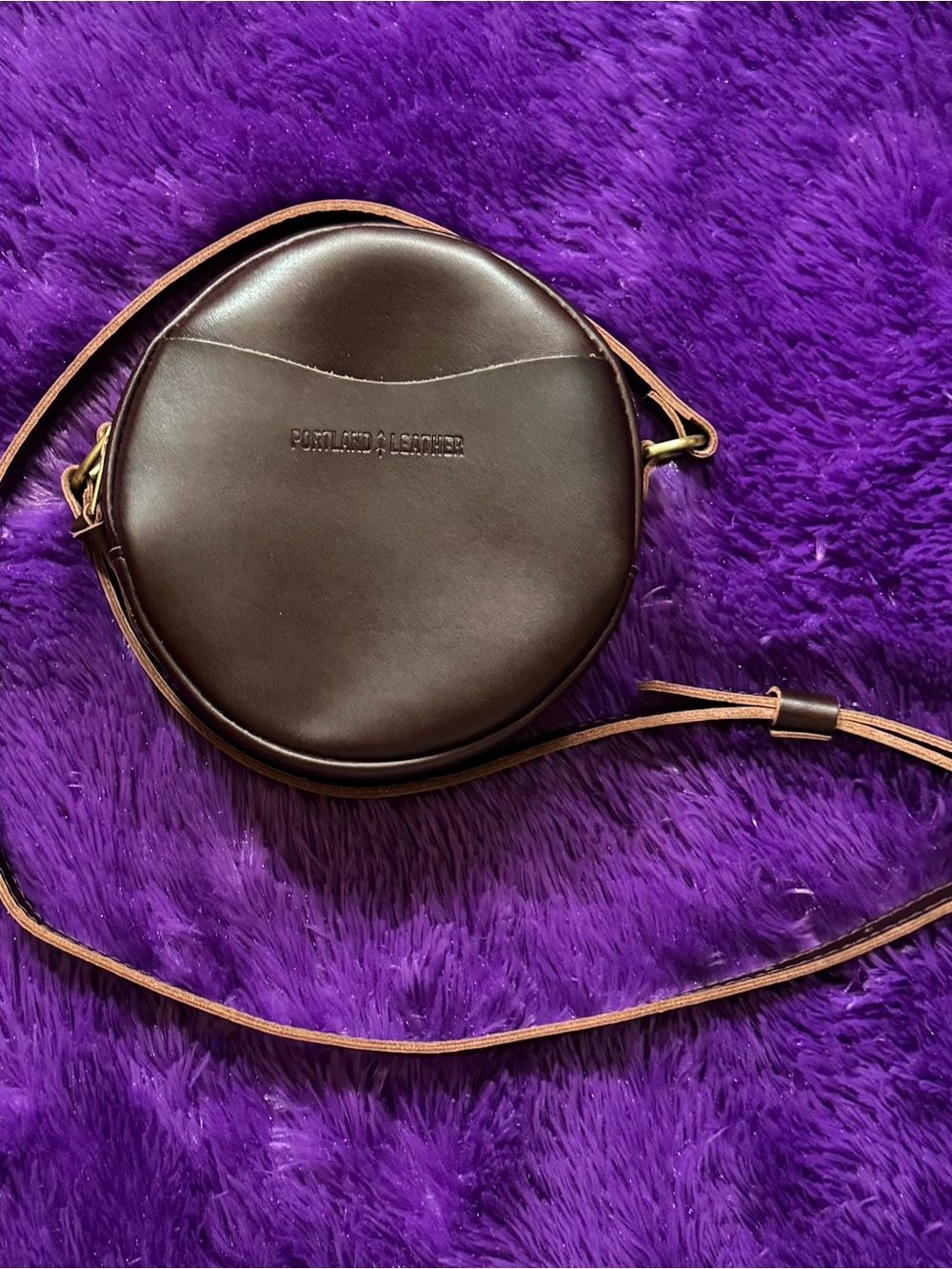 Portland Leather Goods Circle Crossbody
